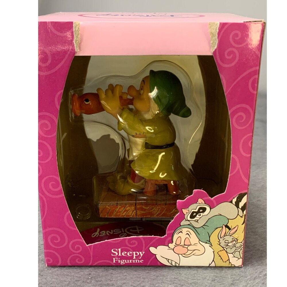Disney Sleepy Figurine from Enesco - Collectible 3.5" Dwarf 1999